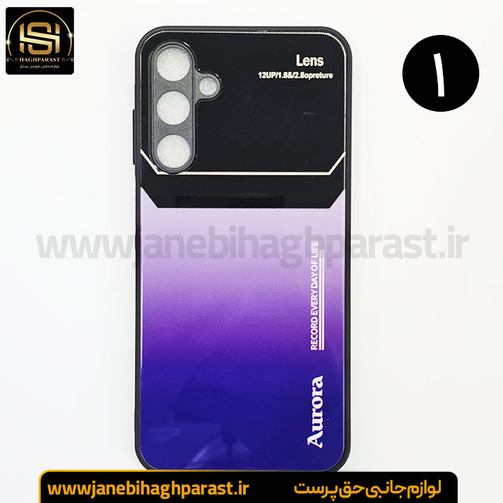 قاب موبایل Aurora بلک لنز سامسونگ A 25 جانبی حق پرست