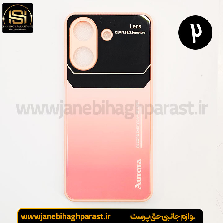 قاب موبایل Aurora بلک لنز شیائومی Redmi 13 c جانبی حق پرست