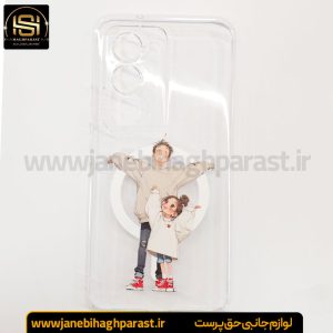 قاب موبایل شفاف شیشه ای شیائومی Redmi 15 جانبی حق پرست