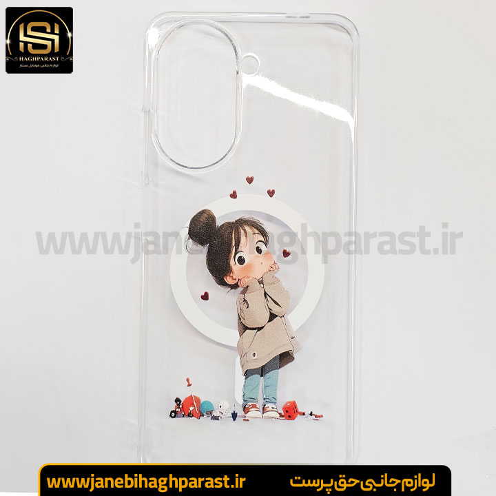 قاب موبایل شفاف شیشه ای شیائومی Redmi a5 جانبی حق پرست