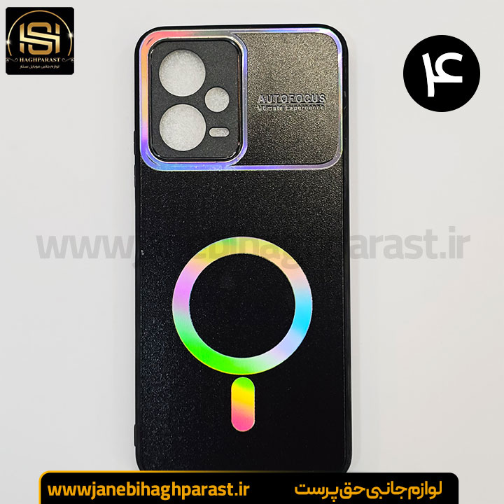 قاب مگسیف دار بلک لنز شیائومی note 12 5g جانبی حق پرست