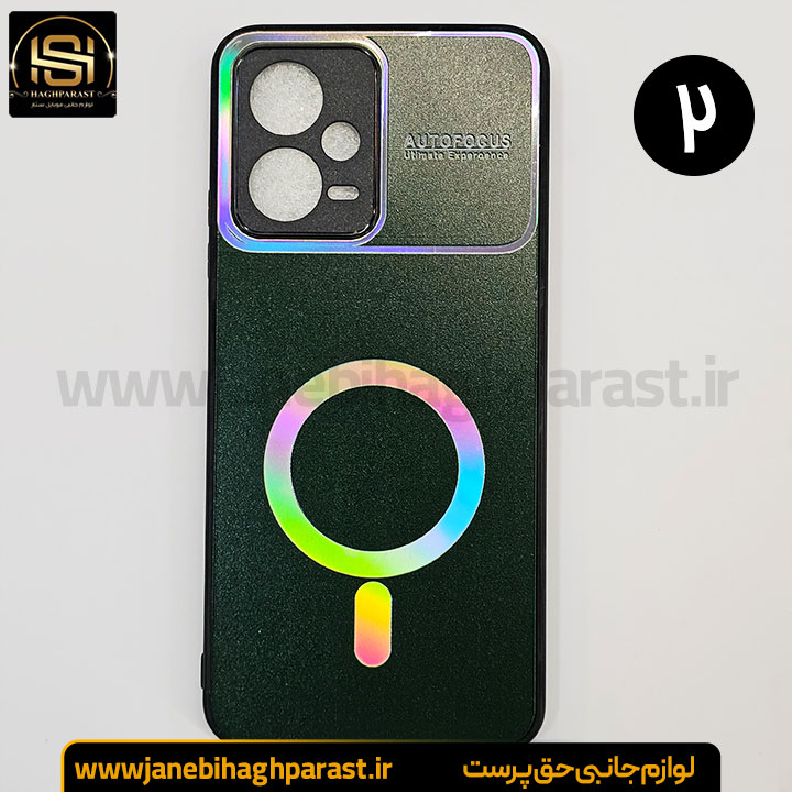 قاب مگسیف دار بلک لنز شیائومی note 12 5g جانبی حق پرست