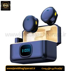 میکروفن یقه ای تی اف مدل T2 با درگاه اتصال تایپ سی جانبی حق پرست